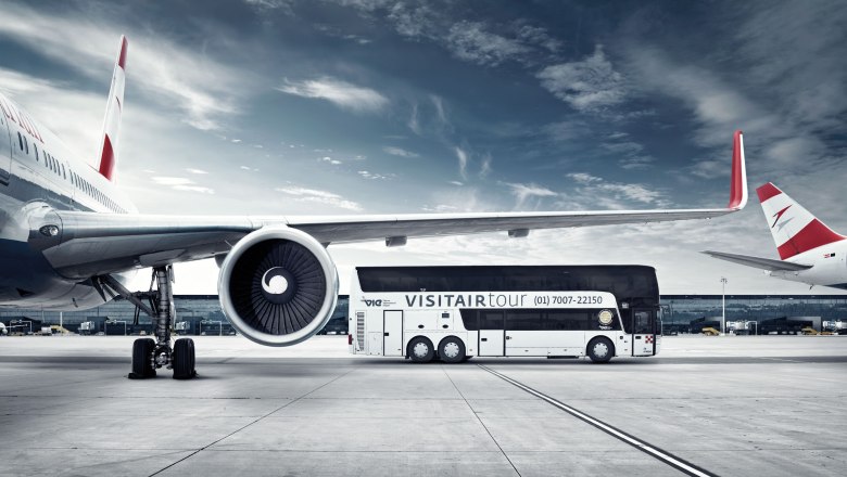 Rundfahrt am Flughafen Wien, © Flughafen Wien AG