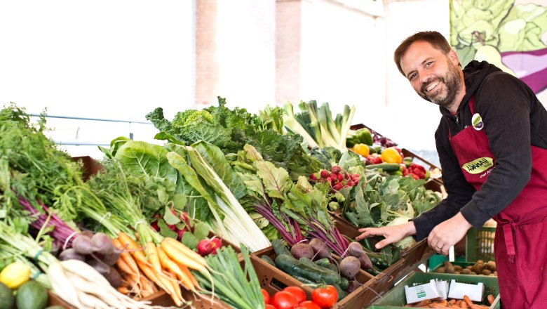 Marktverkäufer, © Tina Herzl