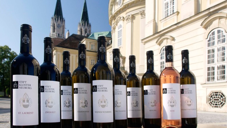 Stift mit Klassikwein Sortiment, © Stift Klosterneuburg - Michael Zechany
