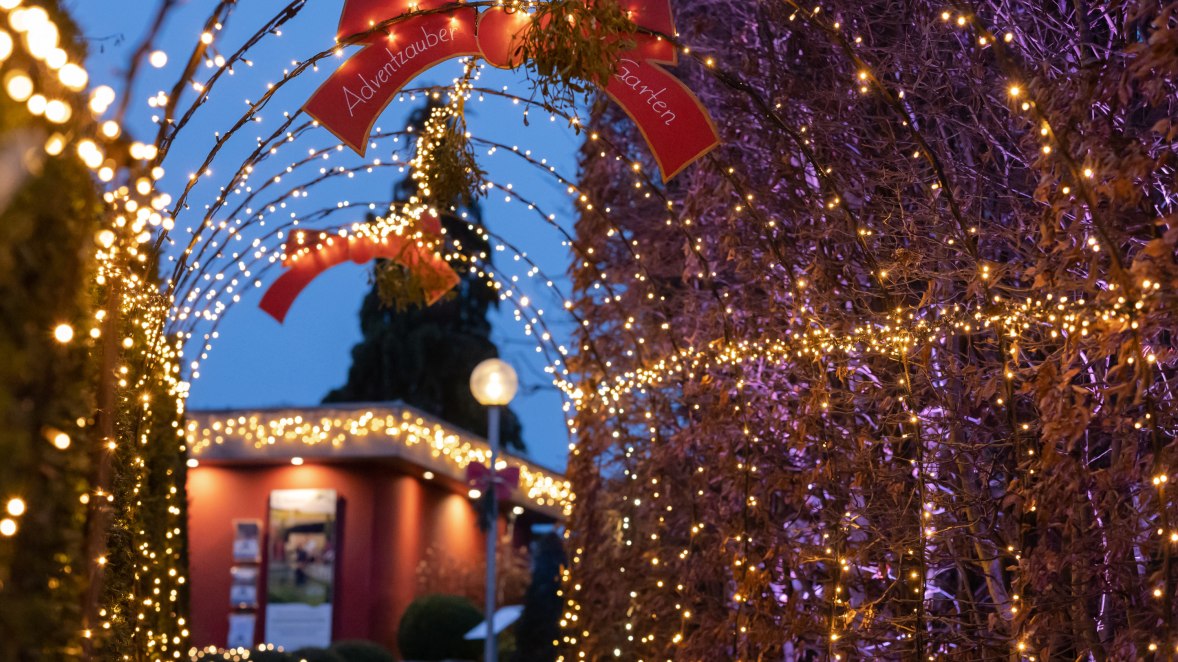 Advent in den Kittenberger Erlebnisgärten, © Niederösterreich Werbung/ Claudia Schlager